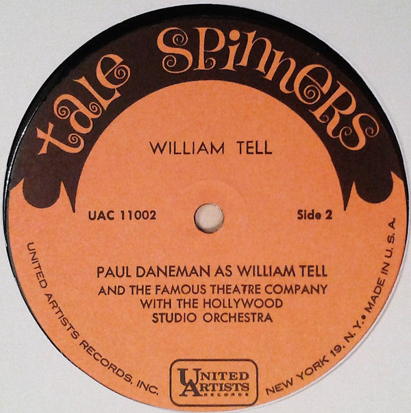 Paul Daneman And The Famous Theatre Company With The Hollywood Studio Orchestra : William Tell (LP)