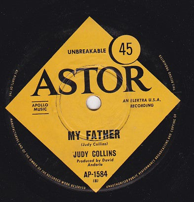 Judy Collins : Someday Soon (7", Single)