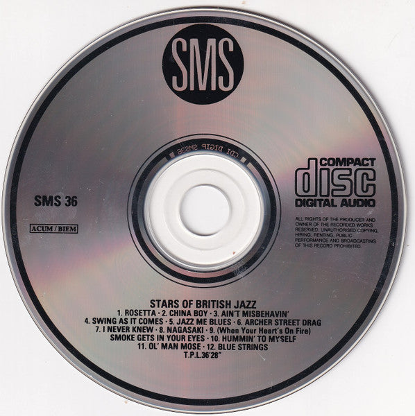 Various : Stars Of British Jazz (CD, Comp)