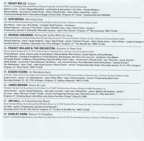 Various : Chill-Out Jazz (CD, Comp, RM)