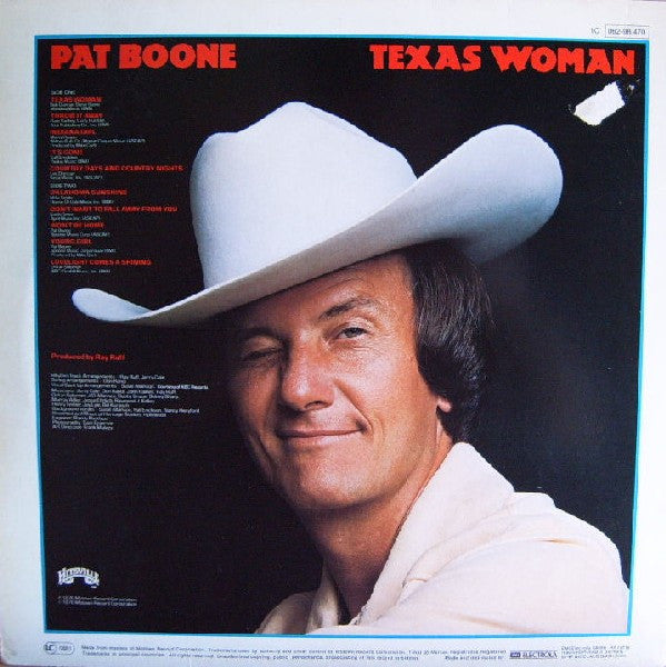 Pat Boone : Texas Woman (LP, Album)