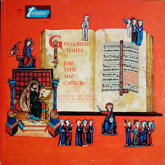 Choir Of The Vienna Hofburgkapelle*, Josef Schabasser : Gregorian Chants For Lent And Easter (LP)