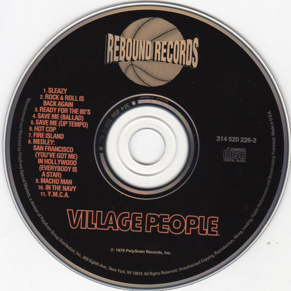 Village People : Live And Sleazy (CD, Album, RE)