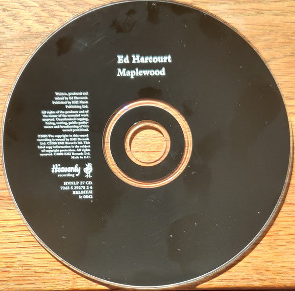 Ed Harcourt : Maplewood (CD, MiniAlbum)