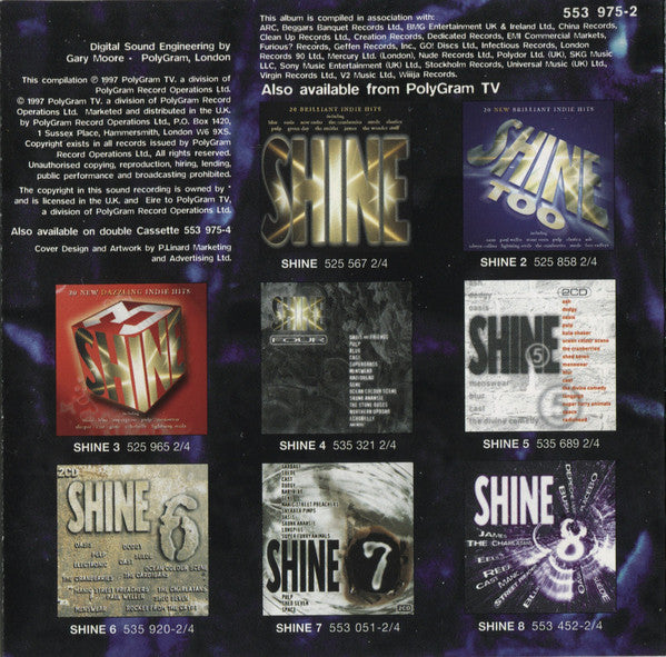 Various : Shine 9 (2xCD, Comp)