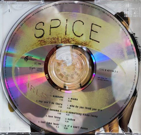 Spice Girls : Spice (CD, Album, Gol)