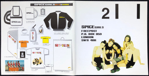 Spice Girls : Spice (CD, Album, Gol)