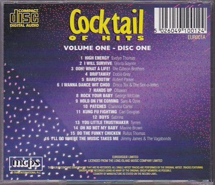 Various : Cocktail Of Hits - Volume One - Disc One (CD, Comp)