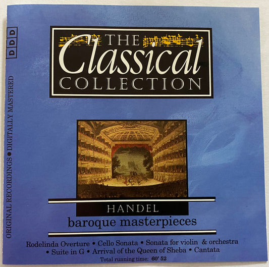 Georg Friedrich Händel : Baroque Masterpieces (CD, Comp)