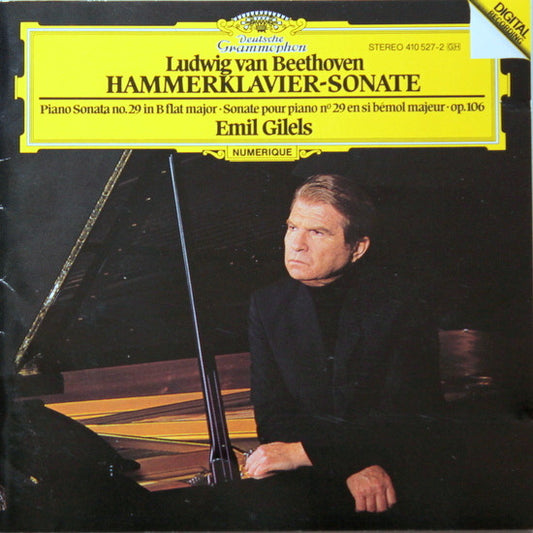 Ludwig van Beethoven, Emil Gilels : Hammerklavier-Sonate (CD, Album)
