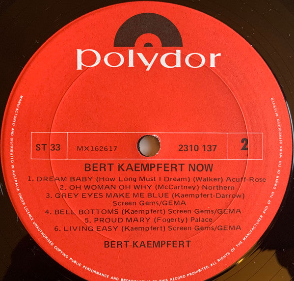 Bert Kaempfert : Bert Kaempfert Now! (LP, Album)