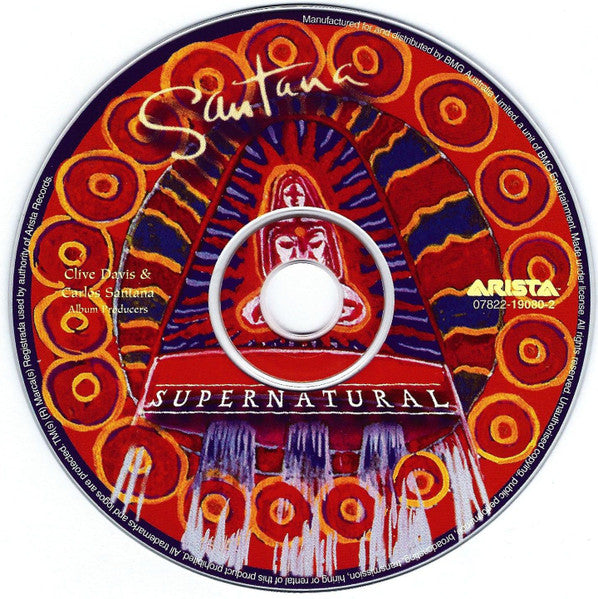 Santana : Supernatural (CD, Album, PMI)