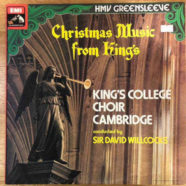 The King's College Choir Of Cambridge Conducted By Sir David Willcocks* : Christmas Music From King's (LP, Comp, RE)