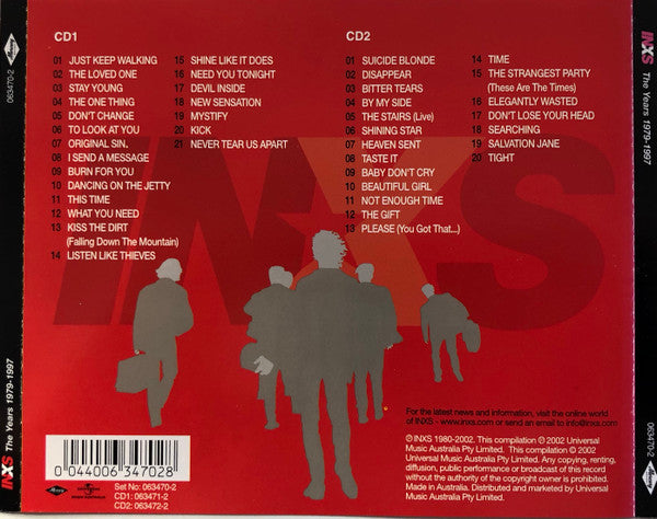 INXS : The Years 1979-1997 (2xCD, Comp)