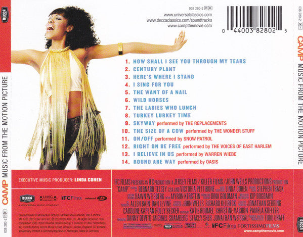 Various : Camp (Music From The Motion Picture) (CD, Comp, Enh)