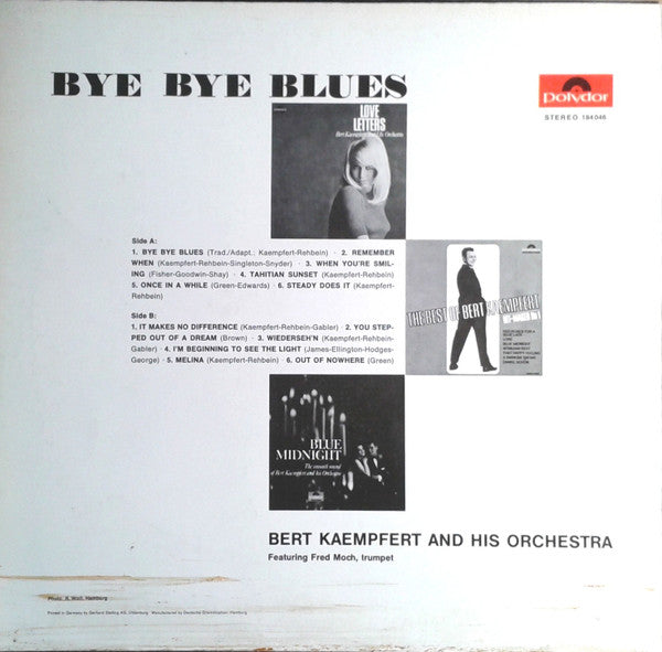 Bert Kaempfert & His Orchestra : Bye Bye Blues (LP, Album)