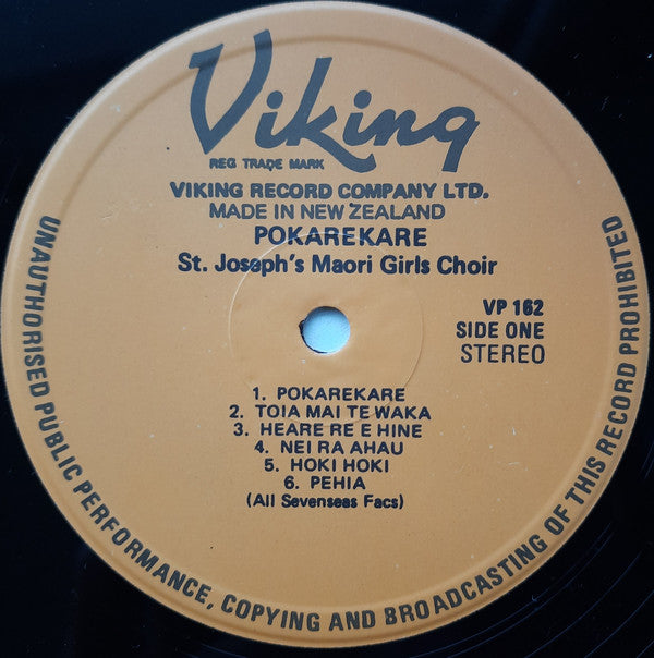 St Josephs' Maori Girls Choir* : Pokarekare (LP, Album)