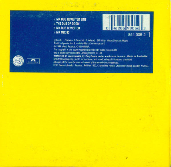 Nightcrawlers : Push The Feeling On (New MK Mixes For '95) (CD, Single)