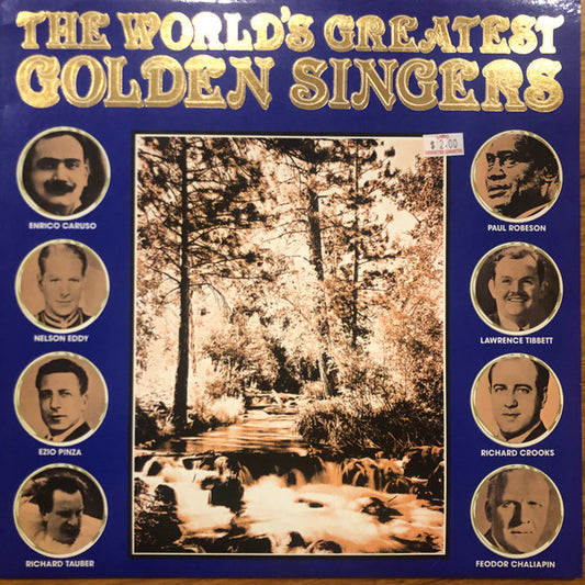 Various : The World's Greatest Golden Singers (LP, Comp, Mono)