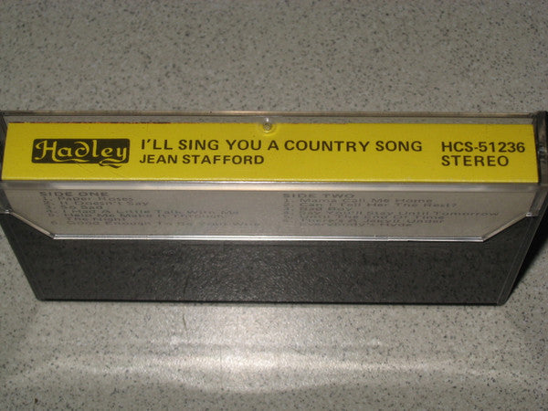 Jean Stafford : I'll Sing You A Country Song (Cass, Album)