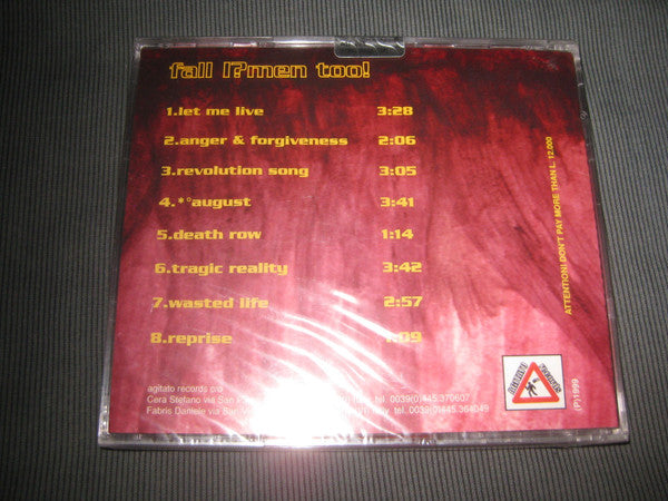 Fall I? Men Too! : Fall I? Men Too! (CD, Album)