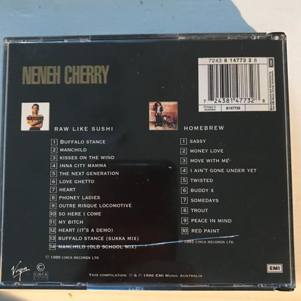 Neneh Cherry : Raw Like Sushi + Homebrew (2xCD, Album, Comp, RE)