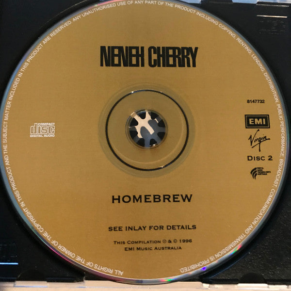 Neneh Cherry : Raw Like Sushi + Homebrew (2xCD, Album, Comp, RE)