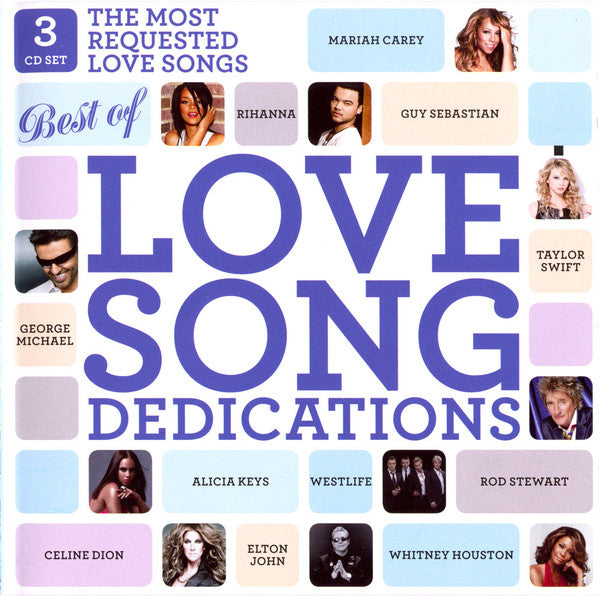 Various : Best Of Love Song Dedications (3xCD, Comp)