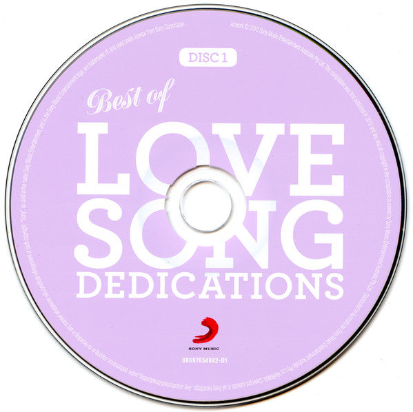 Various : Best Of Love Song Dedications (3xCD, Comp)
