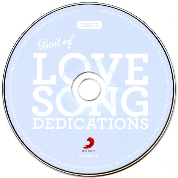 Various : Best Of Love Song Dedications (3xCD, Comp)