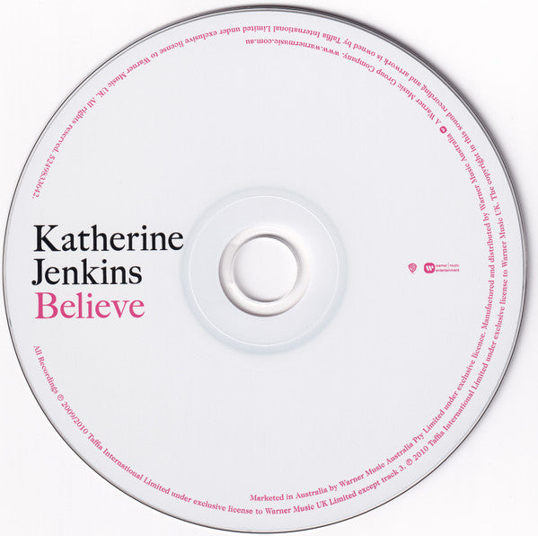 Katherine Jenkins : Believe (CD, Album, RE)