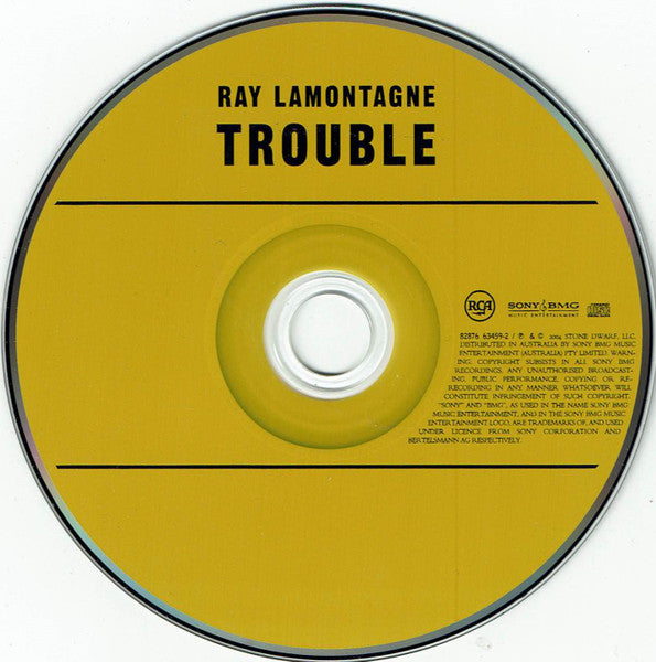 Ray Lamontagne : Trouble (CD, Album, Dig)