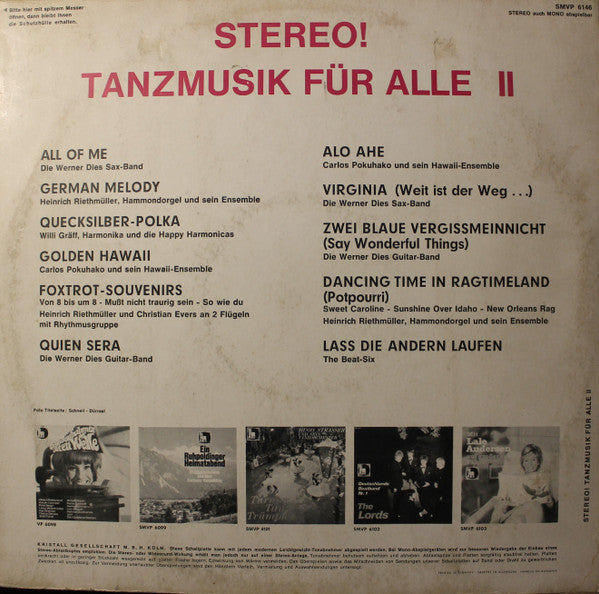 Various : Stereo! Tanzmusik Für Alle (II) (LP, Comp)
