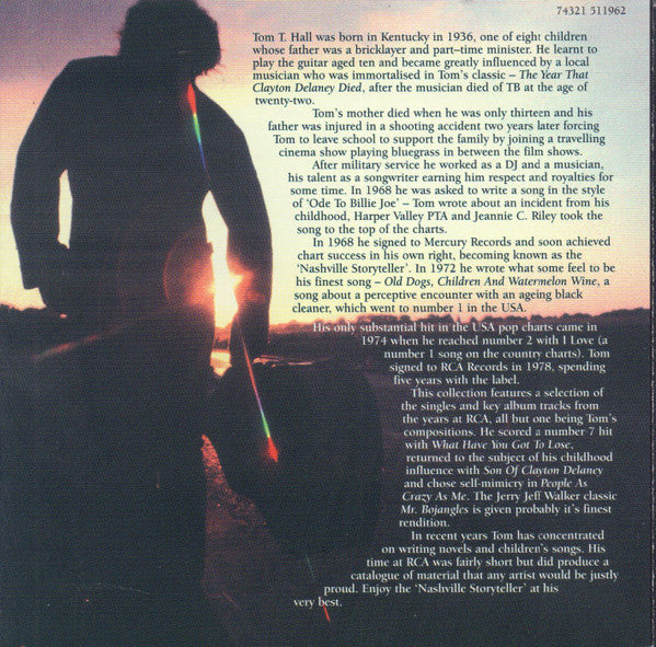 Tom T. Hall : Nashville Storyteller (CD, Comp, RE)