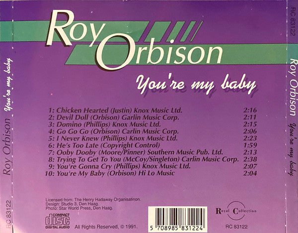 Roy Orbison : You're My Baby (CD, Comp)