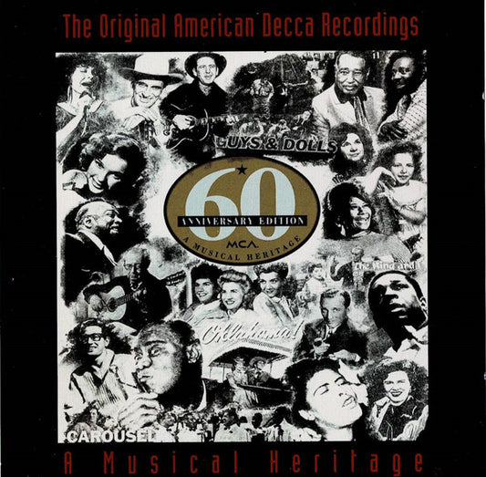 Various : The Original American Decca Recordings 60th Anniversary Sampler (A Musical Heritage) (CD, Promo, Smplr)