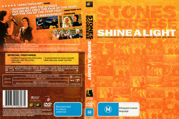 Stones* / Scorsese* : Shine A Light (DVD-V, PAL, Cle)