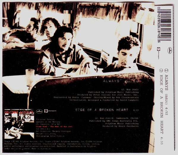 Bon Jovi : Always (CD, Single)