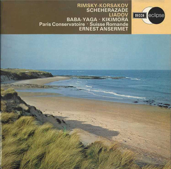 Rimsky-Korsakov* / Liadov*, Paris Conservatoire*, Suisse Romande*, Ernest Ansermet : Scheherazade / Baba-Yaga • Kikimora (LP, Comp)