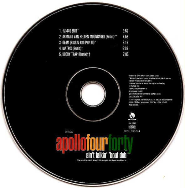 Apollo 440 : Ain't Talkin' 'Bout Dub (CD, Maxi)