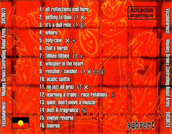 Vocabularinist : Monkey Brains Controlling Robot Arms (CD, Album)