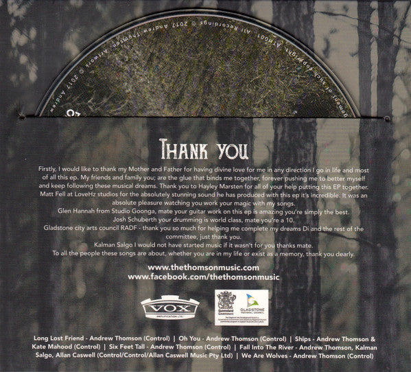Thomson (7) : We Are Wolves (CD, EP)