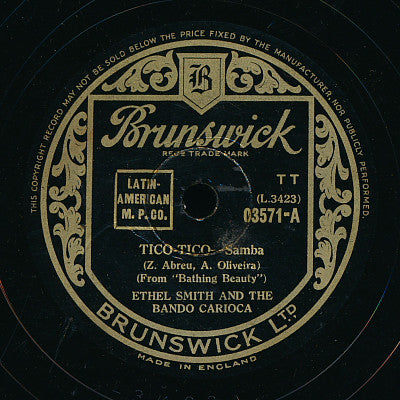 Ethel Smith : Tico Tico (Shellac, 10", TT )