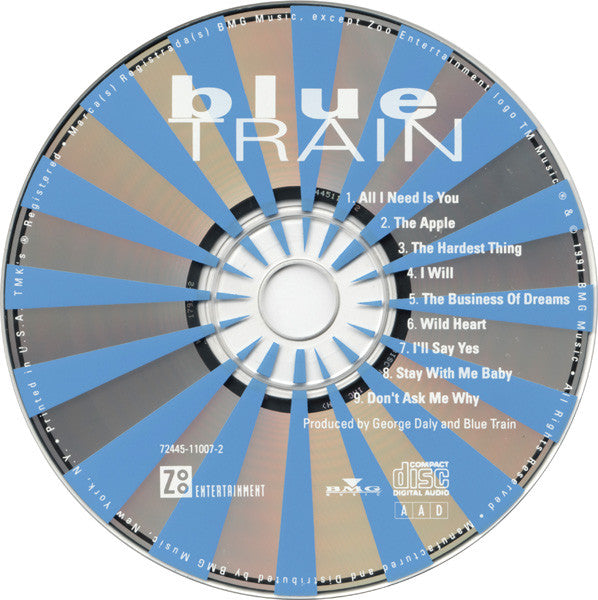 Blue Train (4) : The Business Of Dreams (CD, Album)