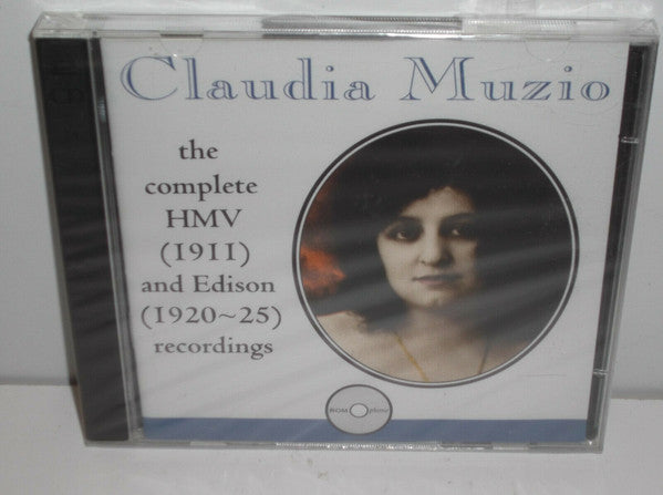 Claudia Muzio : The Complete HMV (1911) And Edison (1920~25) Recordings (2xCD, Comp)
