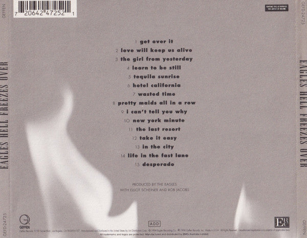 Eagles : Hell Freezes Over (CD, Album, Car)