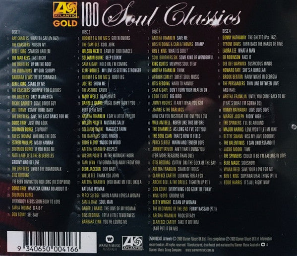 Various : 100 Soul Classics (4xCD, Comp)