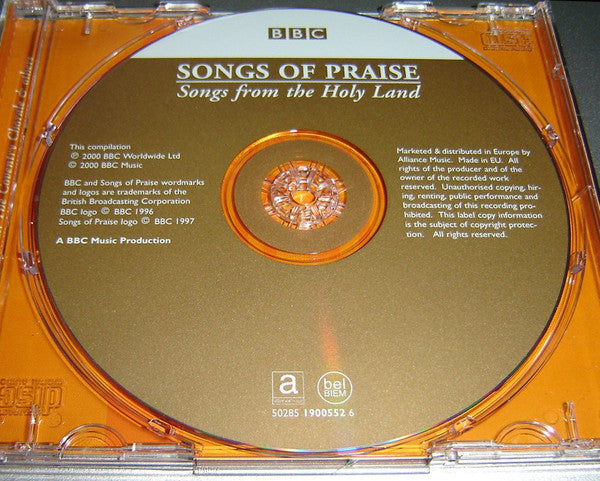 Various : Songs Of Praise • Songs From The Holy Land (CD, Comp, EMI)