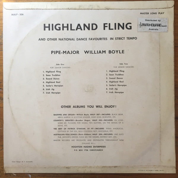 William Boyle : Highland Fling  (12")