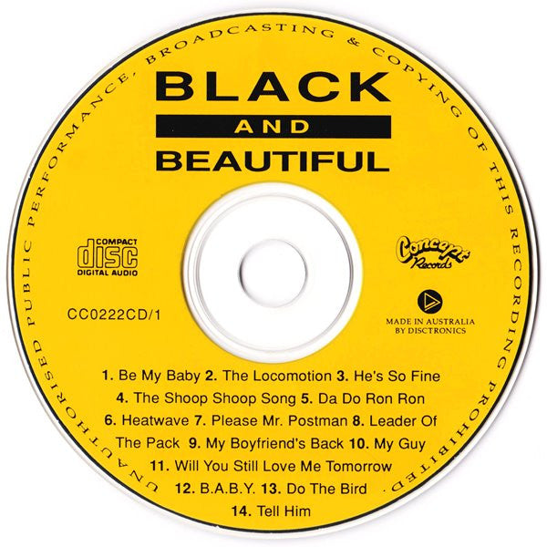 Various : Black & Beautiful (2xCD, Comp)